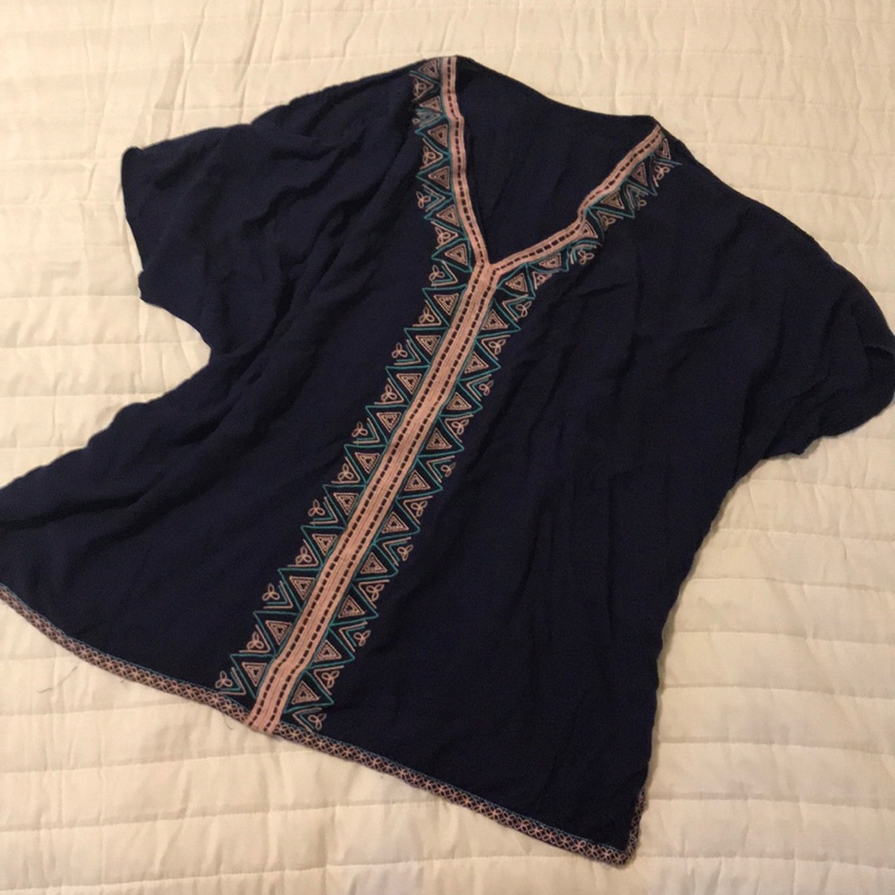 Navy Bohemian cover up